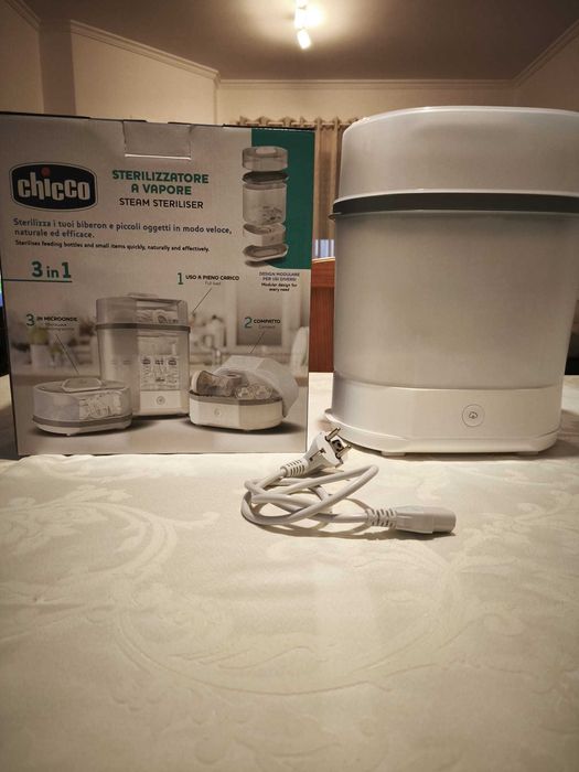 Esterilizador Elétrico a Vapor 3 em 1