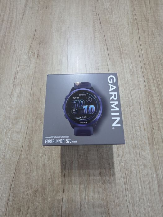Garmin Forerunner 570 - 47mm Aluminiowy w kolorze indygo