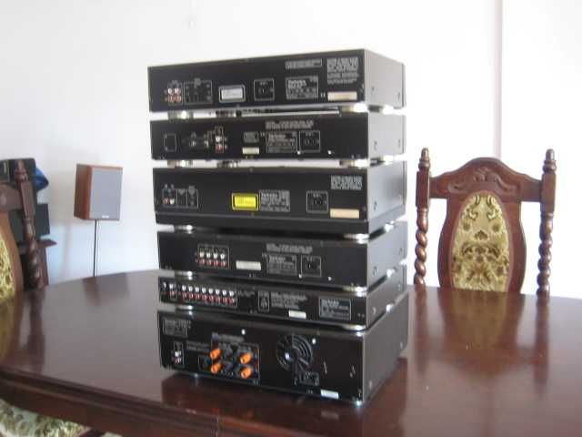 Wieża Technics 6 części SE-A900 SU-C800 SL-PS670 SH-GE90 SJ-MD100