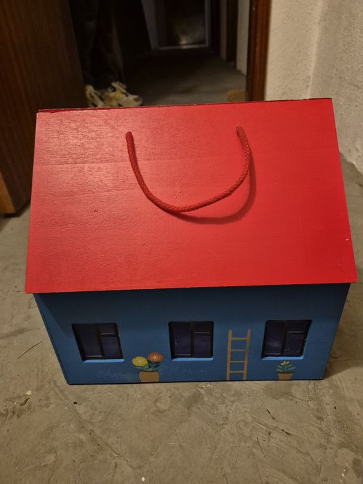 Casa de brinquedo.