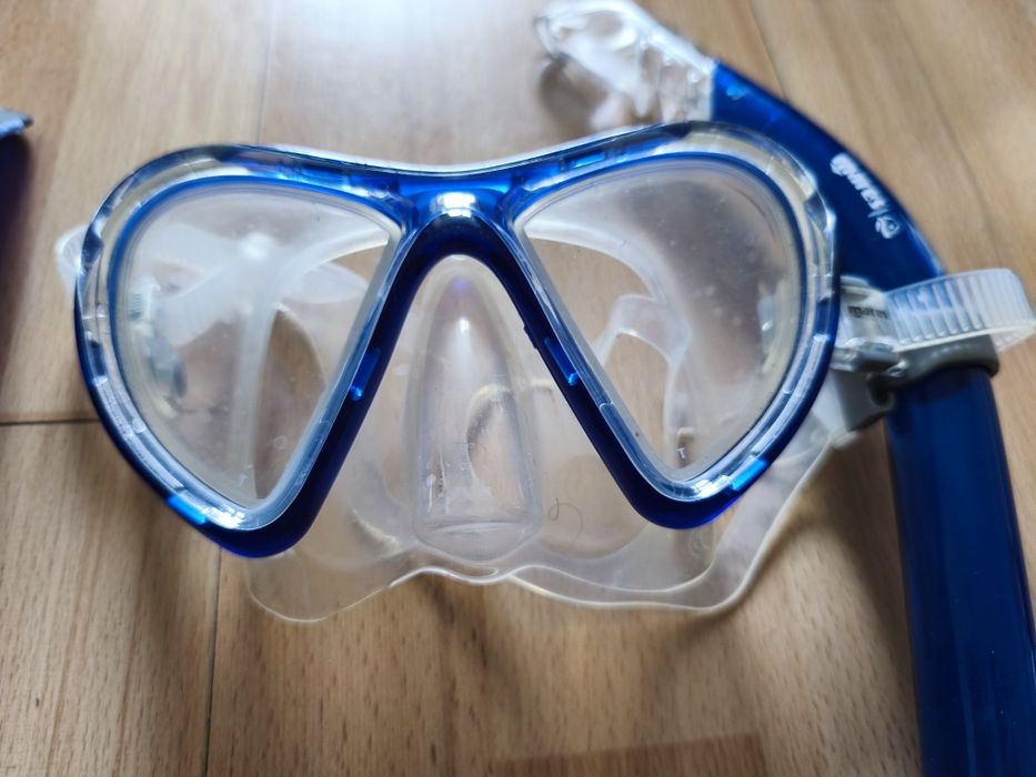 Маска для ныряния + трубка + ласты,  Mares,