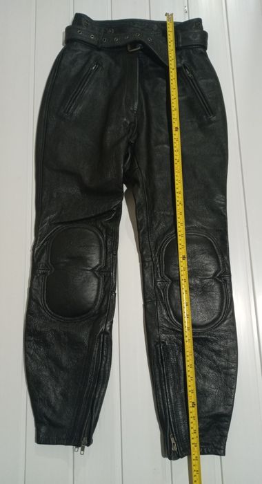 Мотоштаны кожаные