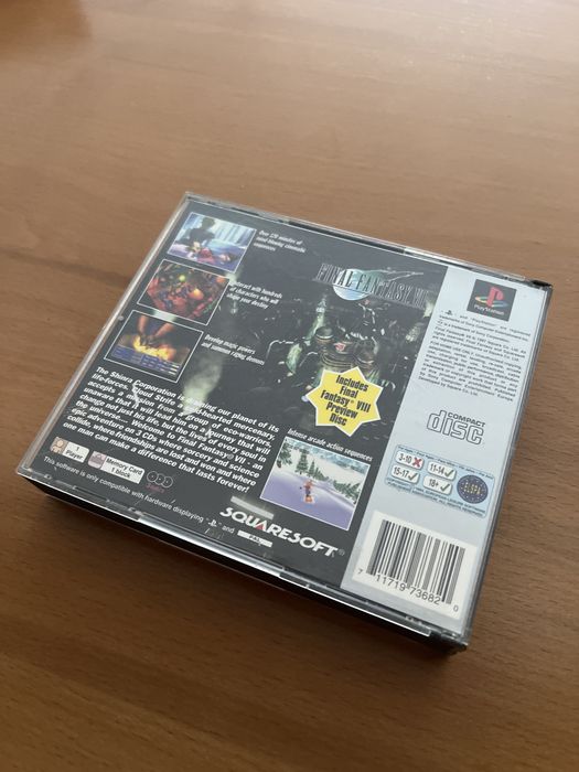 Final fantasy VII psx/ps1 platinum