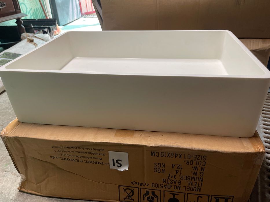 Lavatório ( Bacia ) Branco mate WC