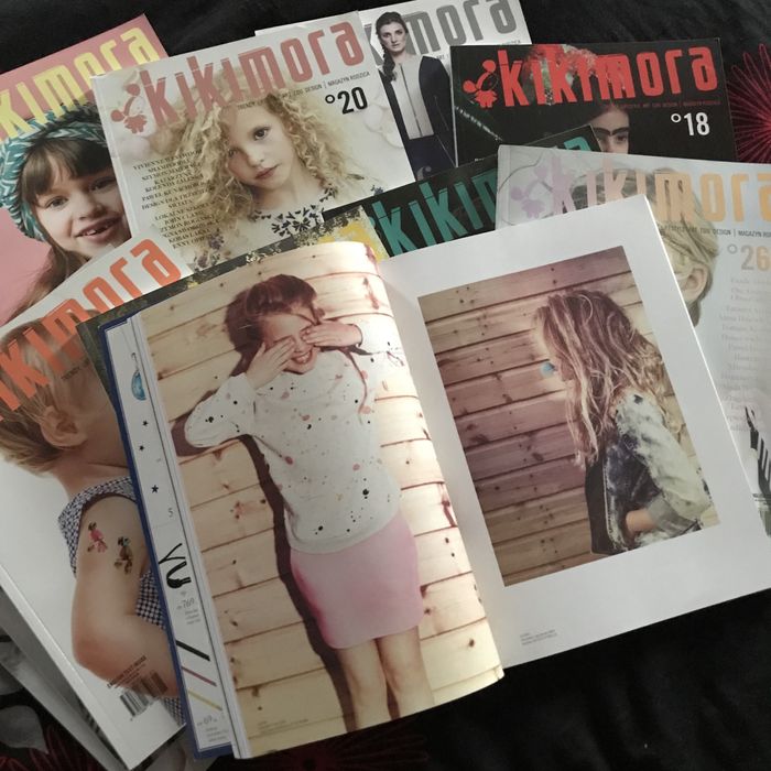 Kikimora -10szt magazynu parentingowego o modzie i trendach