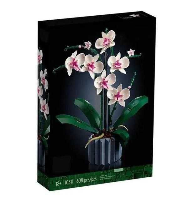 Конструктор сумісний з LEGO Botanical Орхідея з 608 деталей(Код1004)