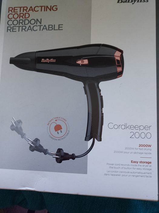 Secador BaByliss  Cordkeeper 2000