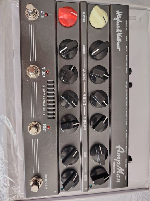 Hughes & kettner Spirit ampMan modern all analog