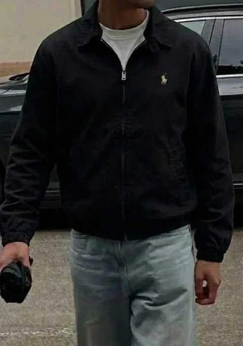 Casaco Ralph Lauren Harrington Preto