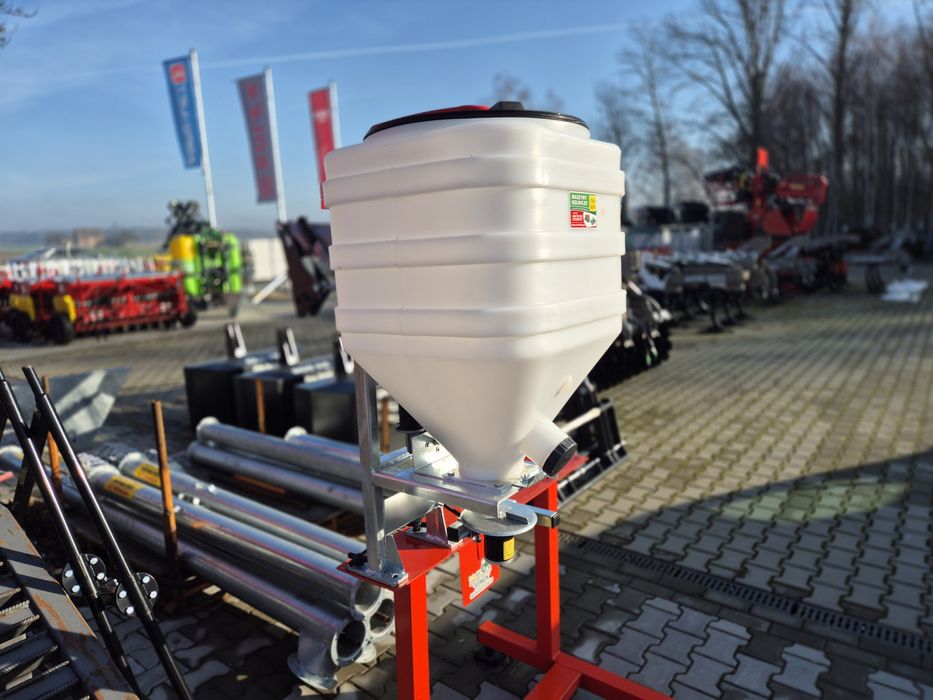 Ocynk Siewnik poplonów solarka z mieszadłem Siewmet Wiko-Plon Tolmet