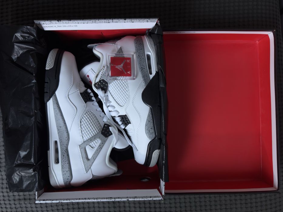 Jordan 4 Retro White Cement