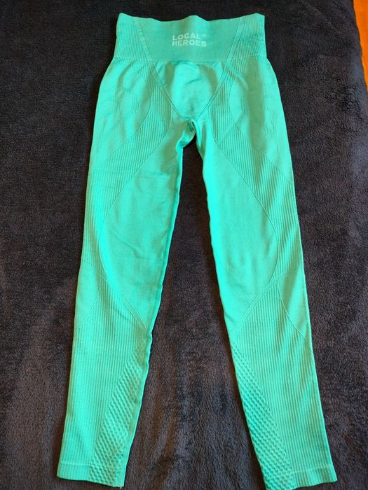 Legginsy local Heroes 4F nowe XS/S gerty