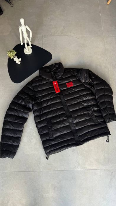 Куртка Hugo Boss чорна чоловіча куртка хюго босс чорна чоловіча