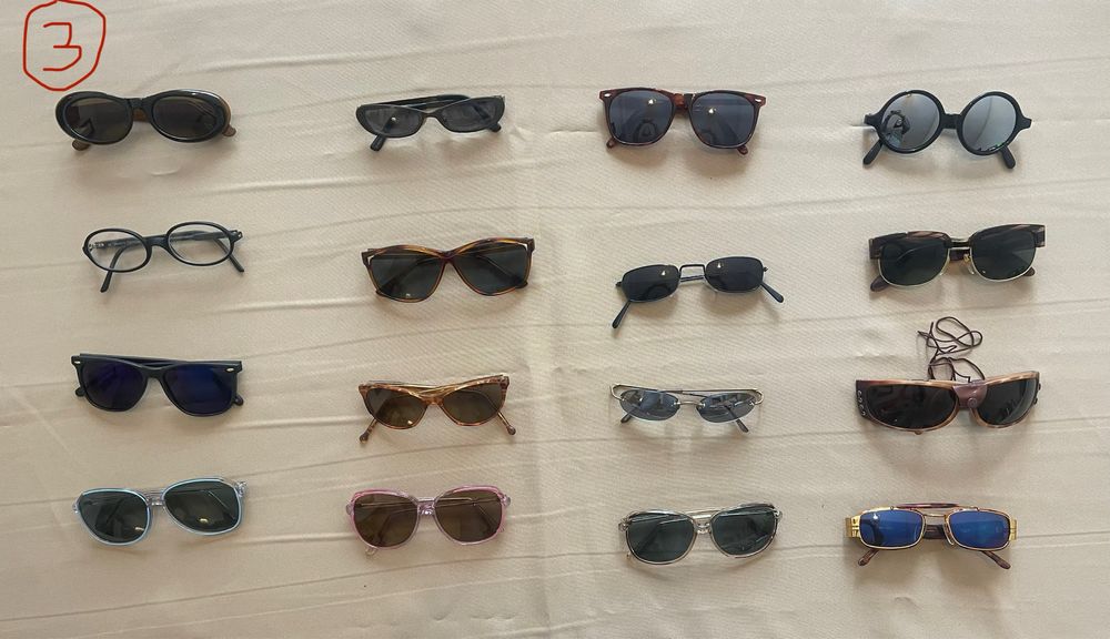 Óculos de sol vintage