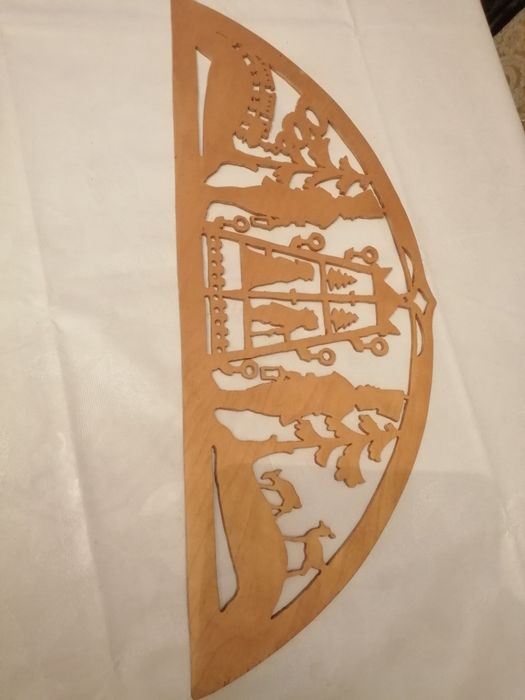 Ozdoba drewniana, świąteczna,