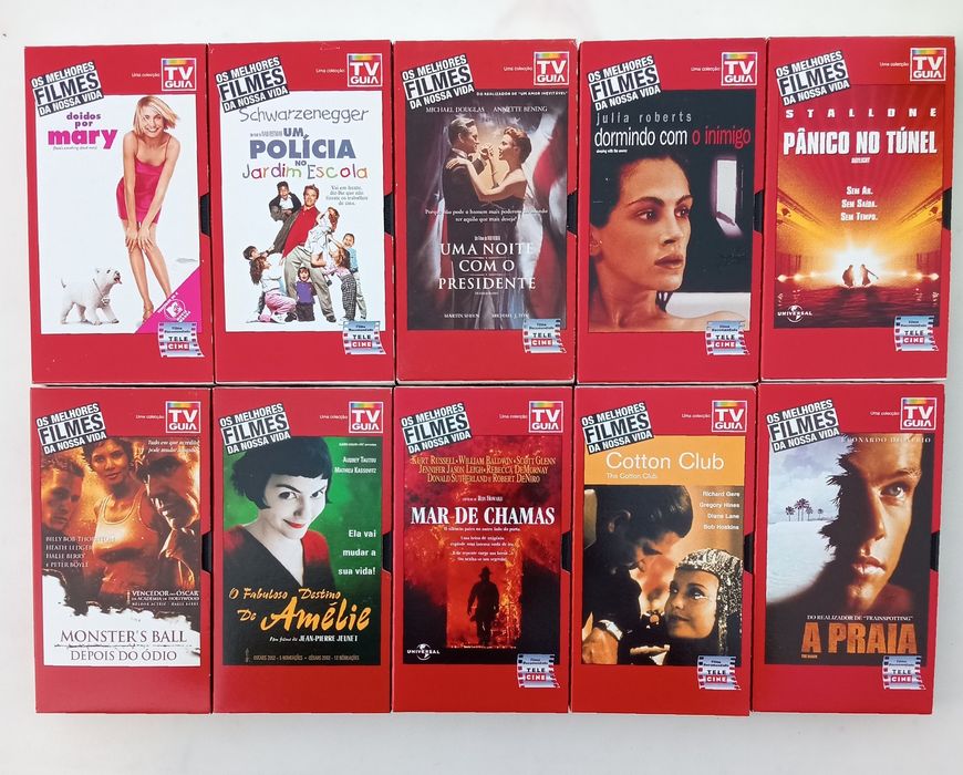 Clássicos do cinema em VHS