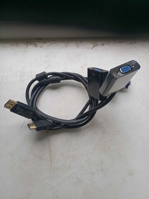 Адаптер переходники - dvi-hdmi dvi-vga, HDMI-VGA, DisplayPort-VGA