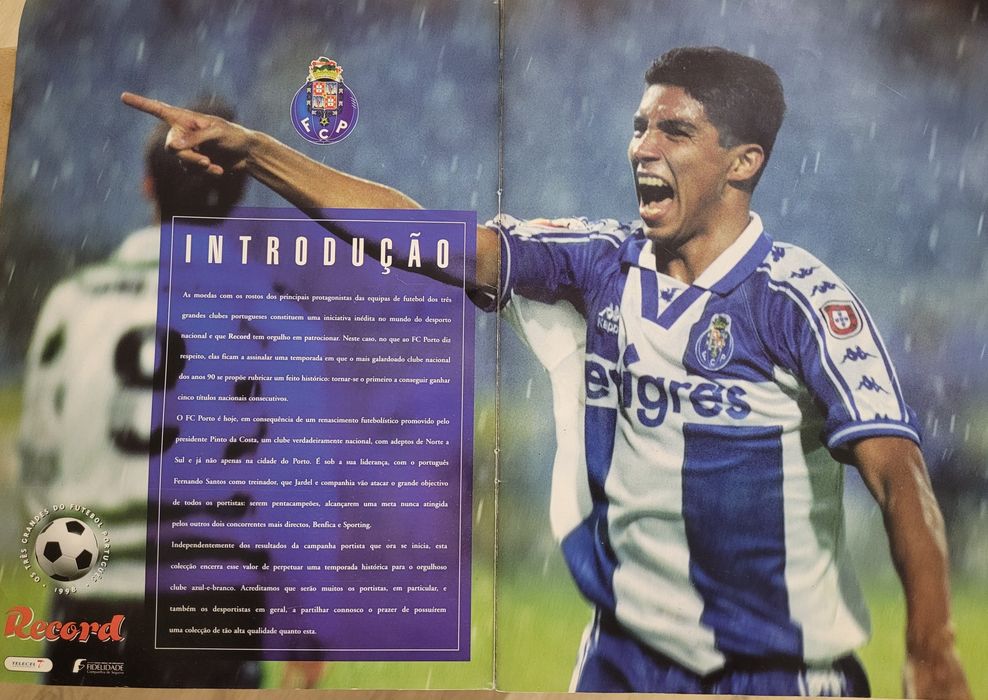 Colecção moedas prata FCP 98/99