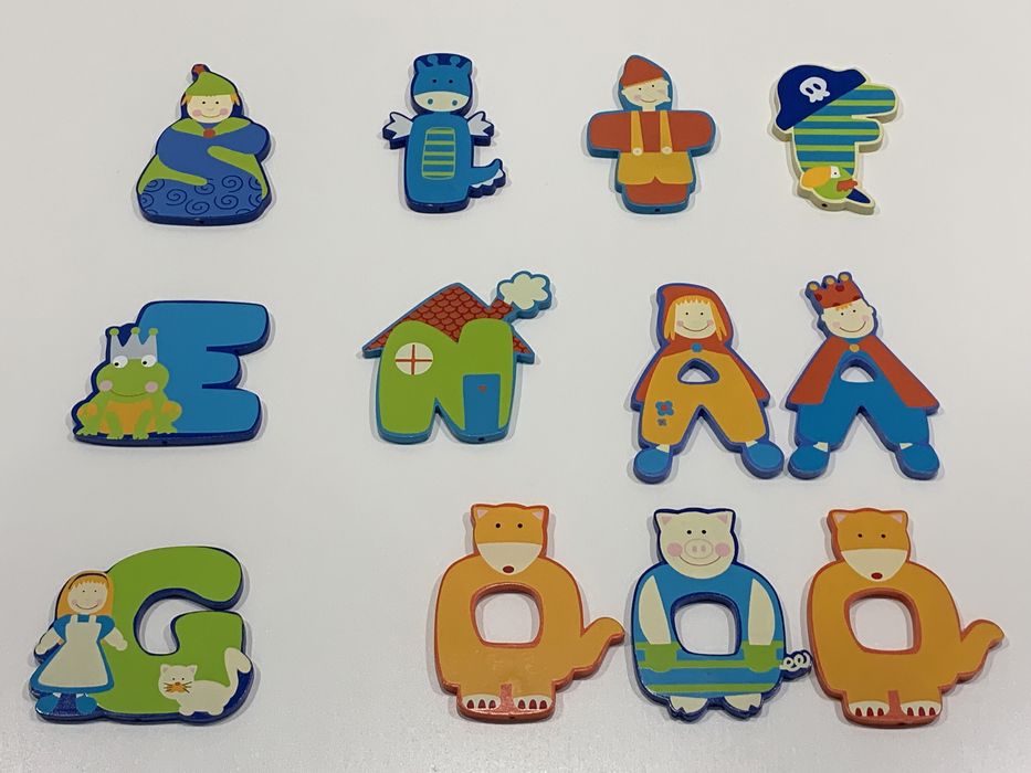 Letras Imaginarium nome para quarto de crianças