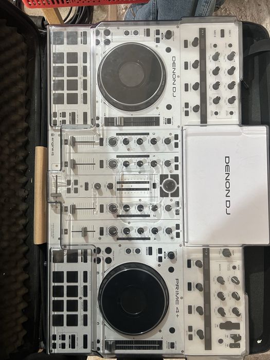 DJ autónomo Denon DJ PRIME 4+ Special Edition White