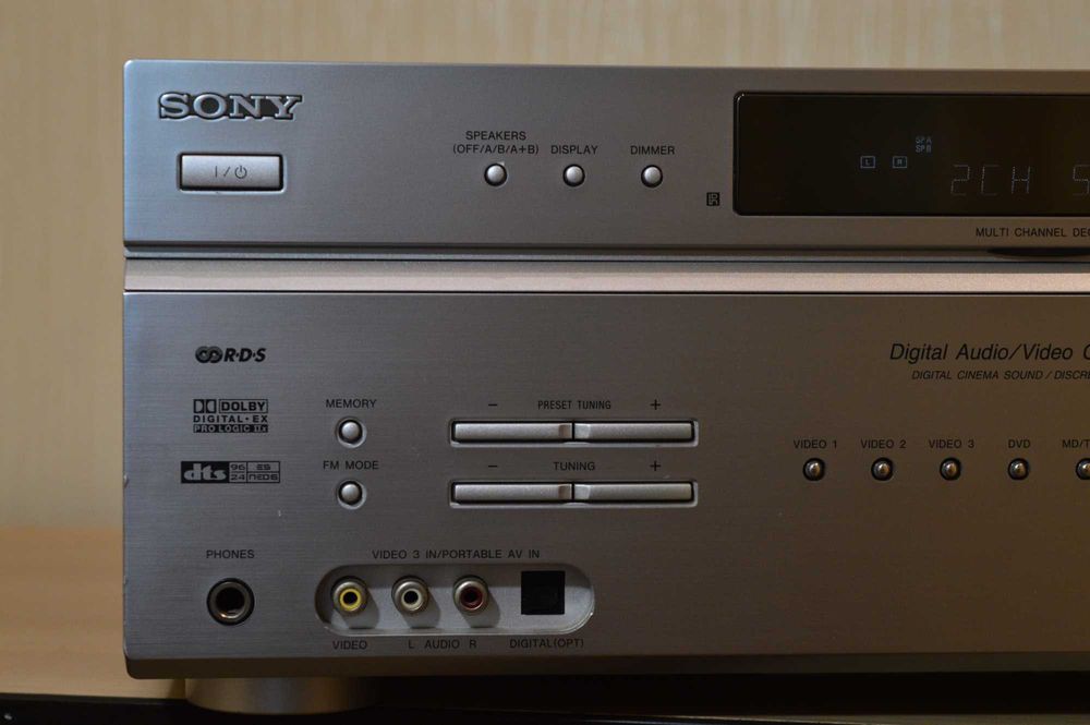 Потужний 7.1 ресивер Sony STR-DE698 з пультом в чудовому стані