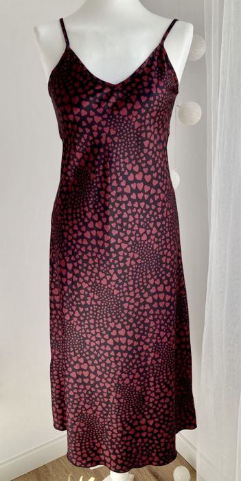 Sukienka 3/4 New Collection w serduszka rozm. S