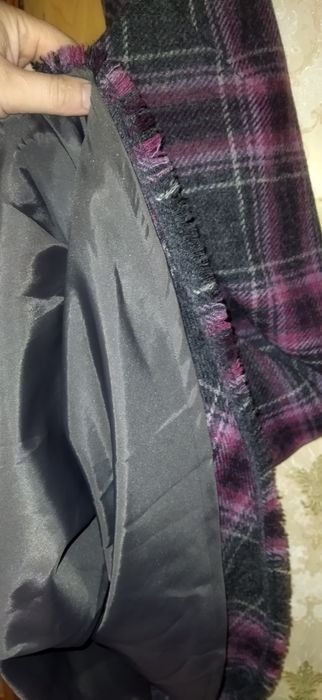 Теплая юбка Laura Ashley, Per una, шерсть, клетка.