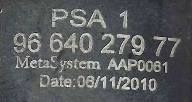 Sensor de Estacionamento Frente 9664027977 - PEUGEOT 3008 I Veículo multiuso