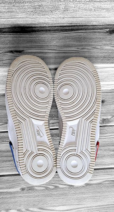 Okazja! Nike Air Force 1 Low LXX White Red Royal sneakersy damskie 38