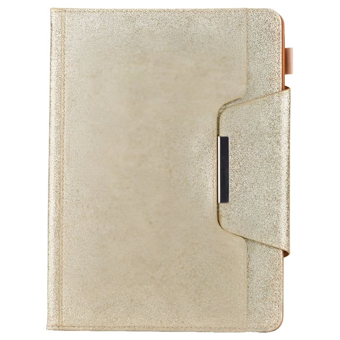 Etui Ochronne do 10.2" 2021/20/19 Klapka Brokatowe Stojak Złote