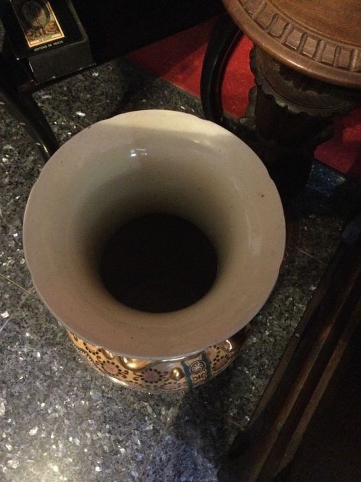 Grande Jarrão em porcelana chinesa 64 cm altura antigo