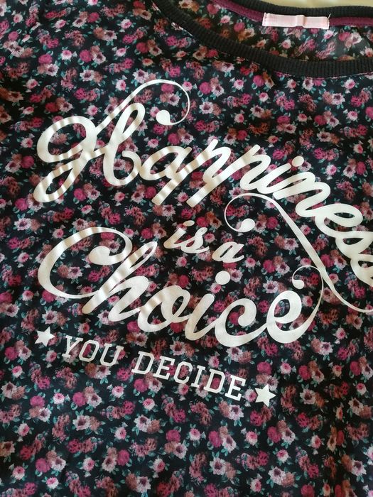 Camisola padrão Happiness