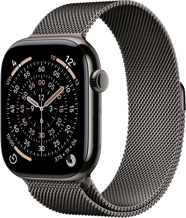 Apple Watch 11 46mm Tytan Łupek Bransoleta Mediolańska