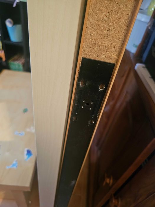 Prateleiras madeira creme