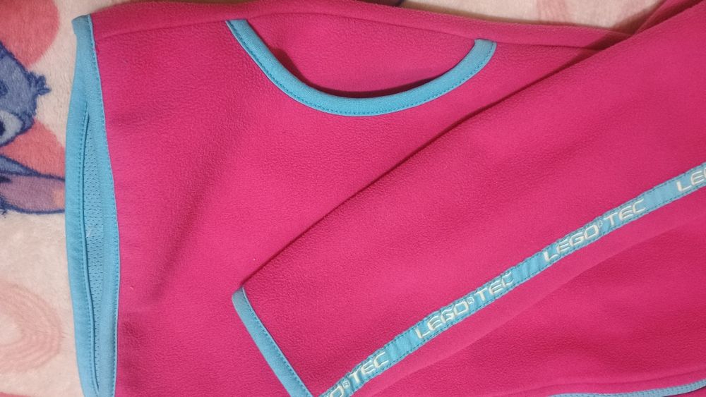 Bluza 152 różowa z polaru stan bdb Leggo