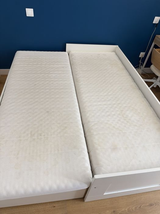 Cama ikea com gavetao