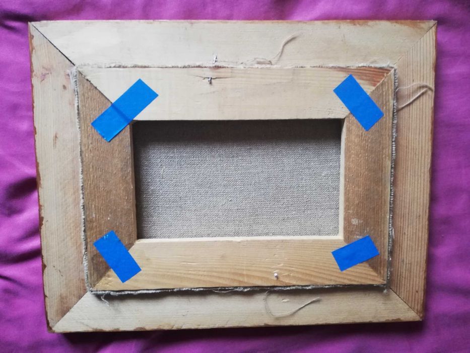 obraz Zachód słońca Małgorzata Busińska sygnowany