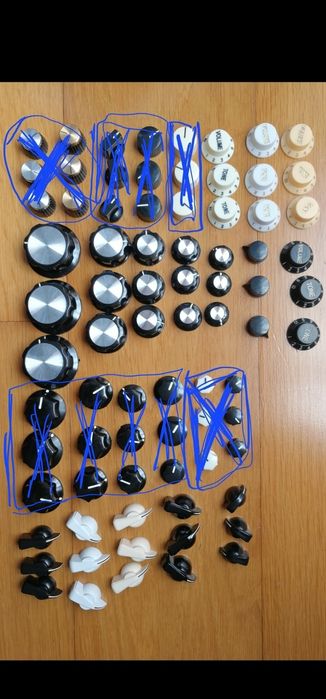Knobs para Fender Stratocaster