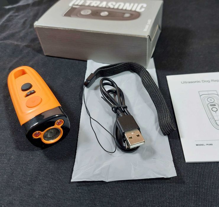 Отпугиватель собак Ultrasonic-60 ультразвуковой с фонариком відлякувач