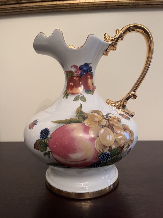 Jarro decorado com frutas - marca decoporce