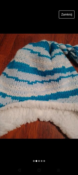 Ciepła czapka zimowa