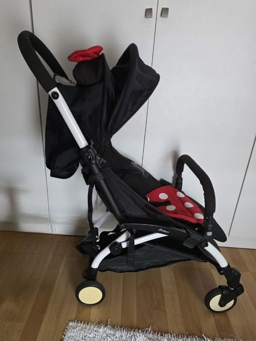 Carrinho Minnie/Mickey com extras (tipo yoyo)