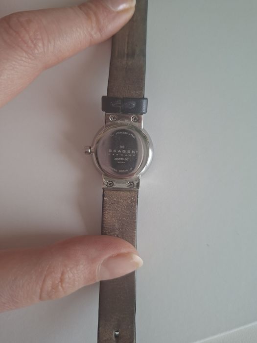 zegarek skagen damski mały na pasku