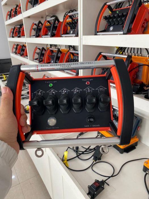 RÁDIOCOMANDO NOVO Kit Completo de 4,5,6 Canais Para Gruas Manuais ###OPORTUNIDADE###