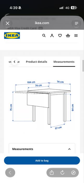 Conjunto Mesa Extensível IKEA + Cadeiras