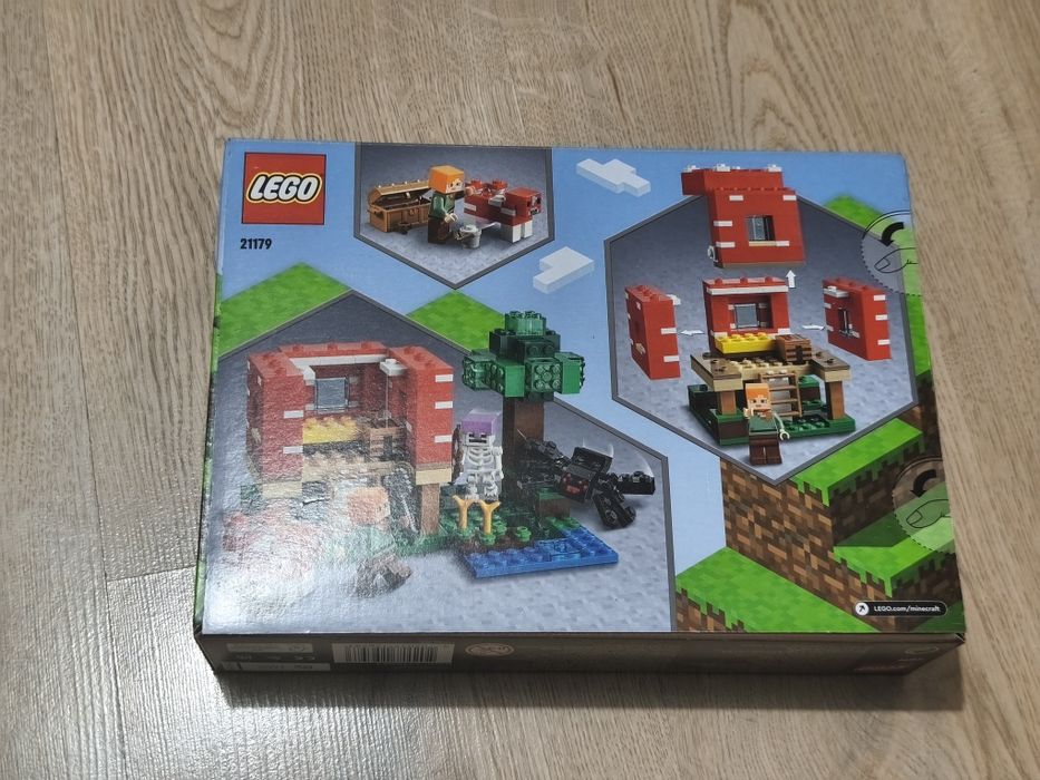 LEGO 21179 Minecraft - Dom w grzybie