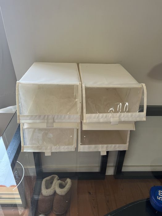 4 Caixas para sapatos IKEA