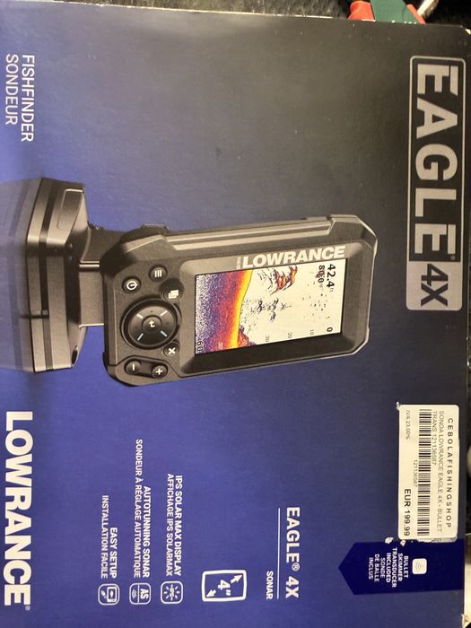 Lowrance eagle 4x