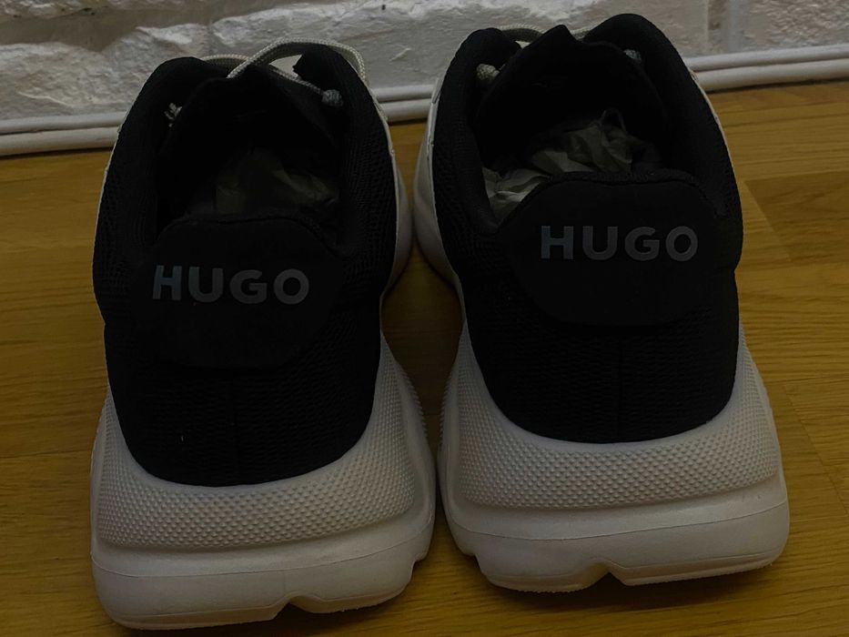 Мужские оригинальные белые кроссовки, сникерсы, кеды Hugo Boss