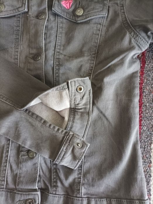 Куртка джинсова, жакет джинсовий, 12-13 років
